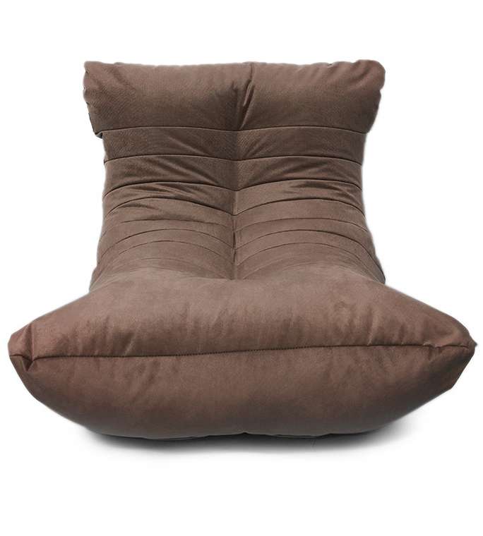 Кресло мешок Кокон Maserrati 09 темно-коричневого цвета