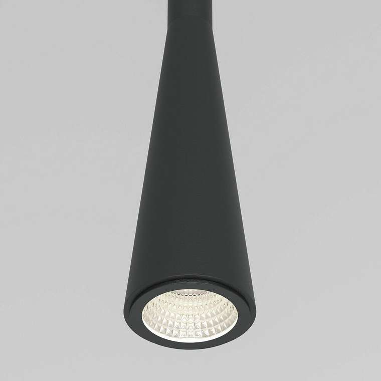 Светильник подвесной светодиодный Vist 7W 4000K черный 50312 LED
