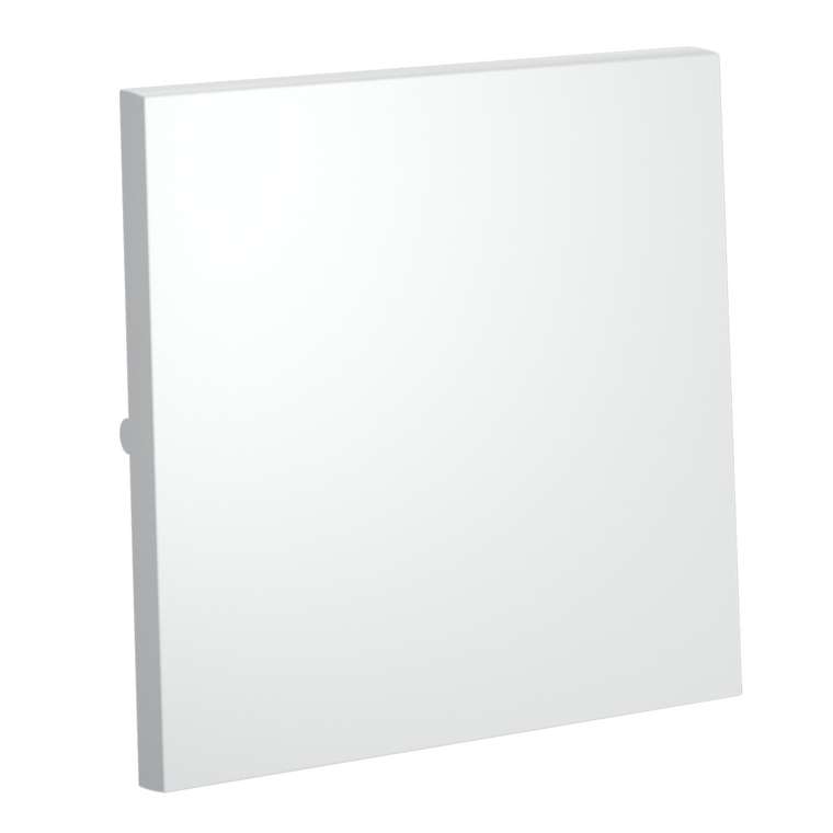 Клавиша для выключателя/переключателя одноклавишного, S70 (белый матовый)