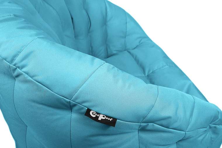 Бескаркасное кресло-мешок Австралия XXXXL Topaz голубого цвета
