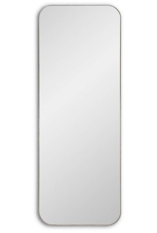 Настенное зеркало Smart XL в раме серебряного цвета
