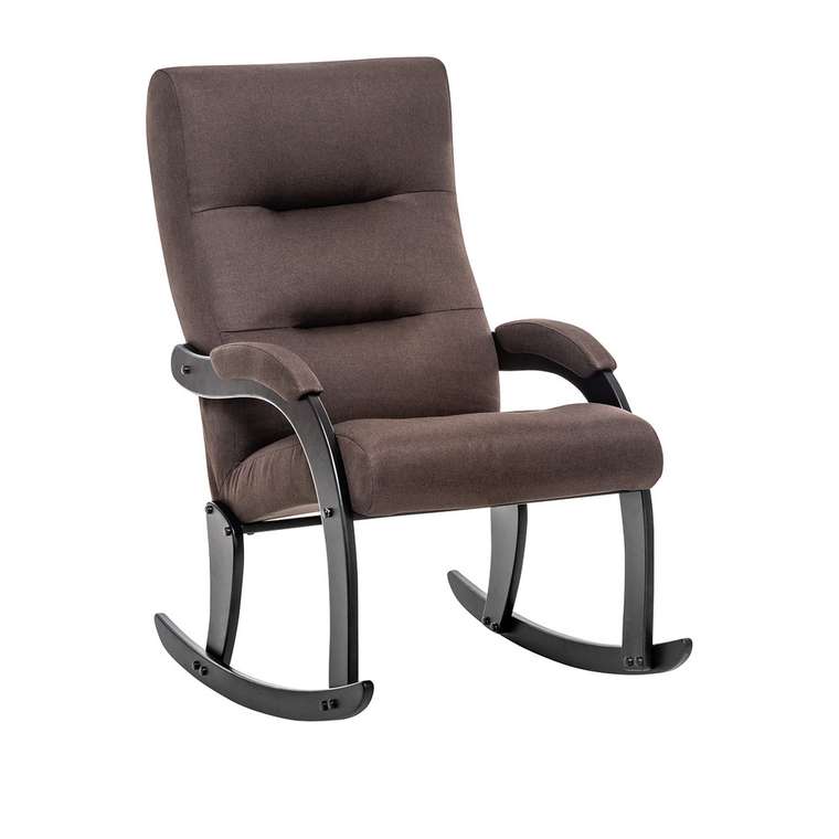 Кресло-качалка Дэми коричневого цвета