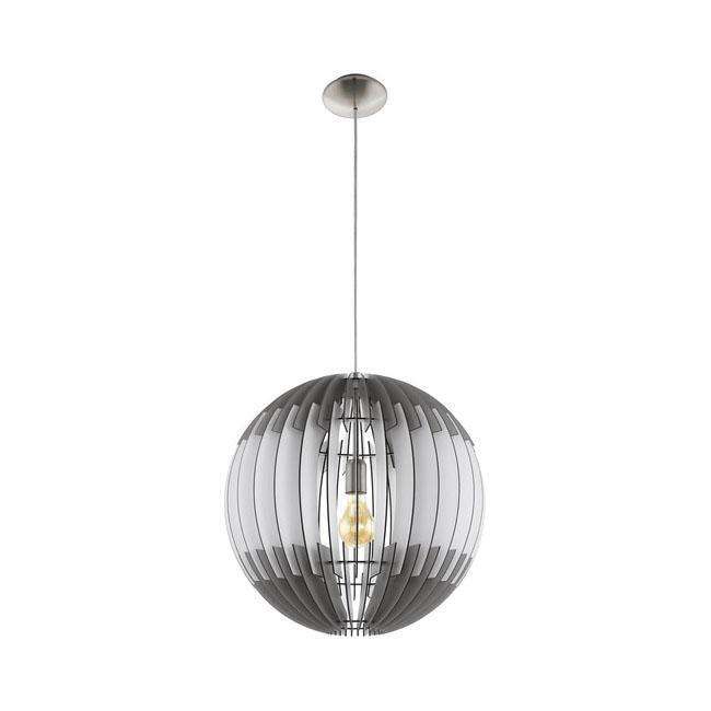 Подвесной светильник Olmero 96973 (дерево, цвет серый)