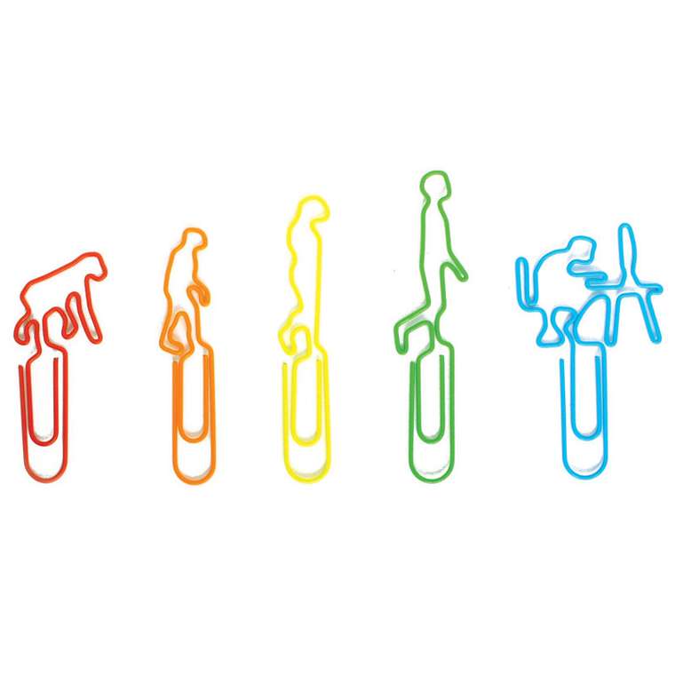 Набор закладок Evolution 5 шт. из нержавеющей стали