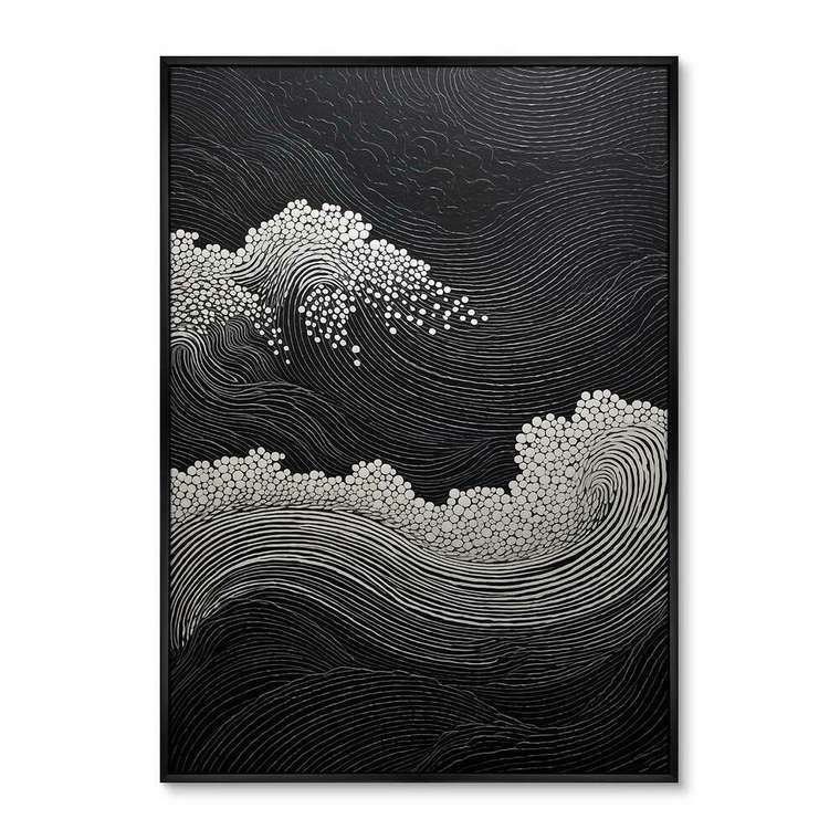 Репродукция картины Restless ocean, No 2, 2024г.