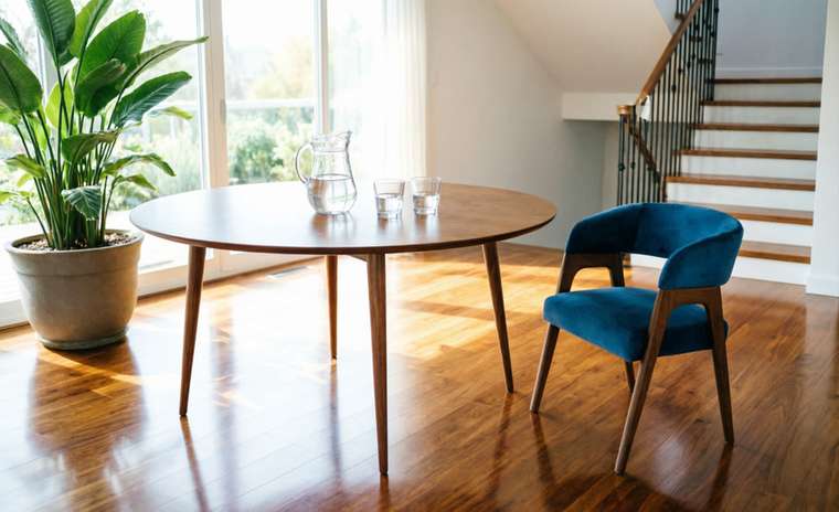 Обеденный стол Монте К 160 цвета орех