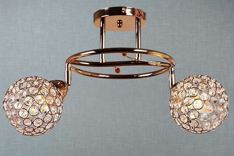 Спот 21283-0.3-02 FGD (металл, цвет золото)