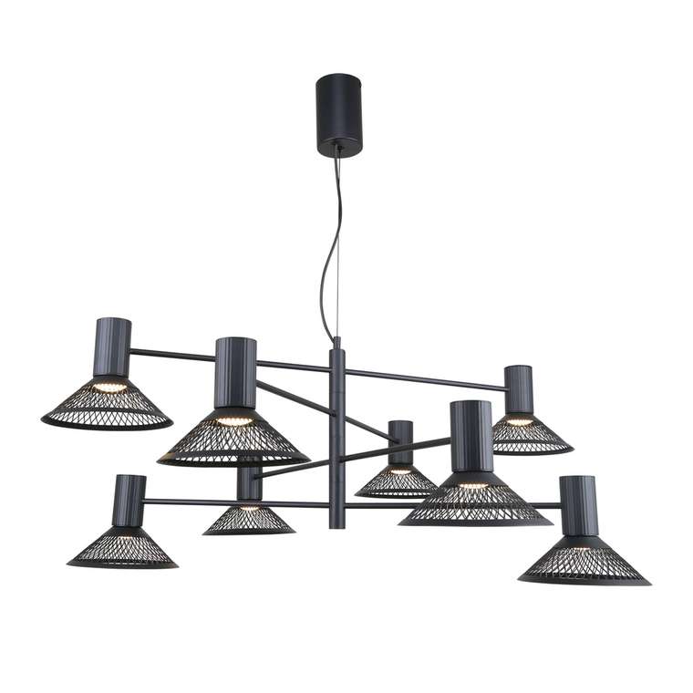 подвесная люстра Metrics металл 8*LED*6W, 5280LM, 3000K, included