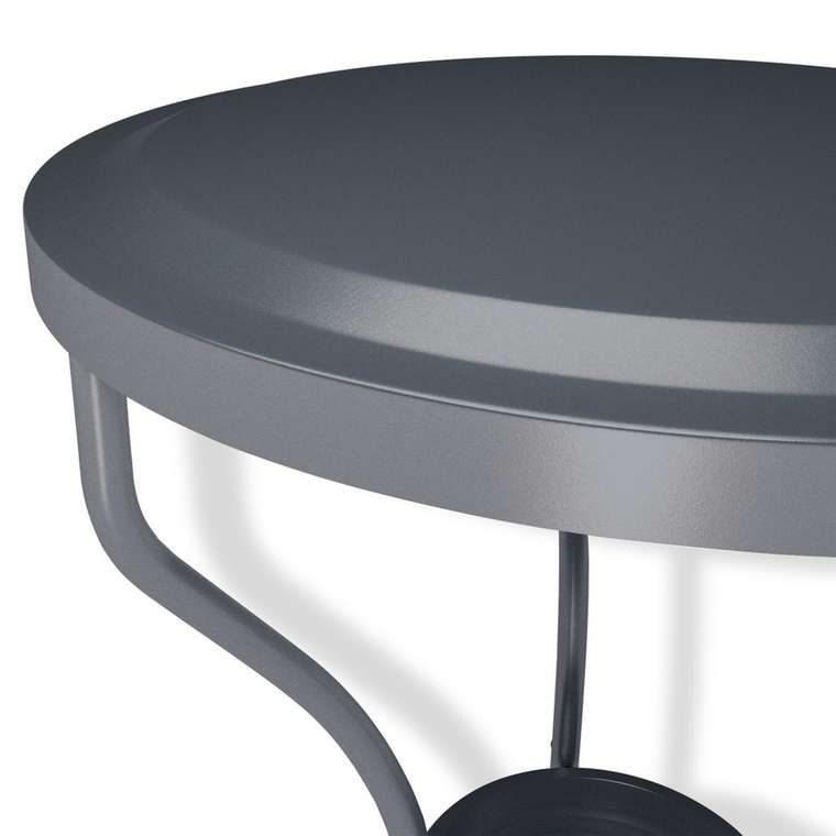 Кофейный стол Andre черно-серебристого цвета