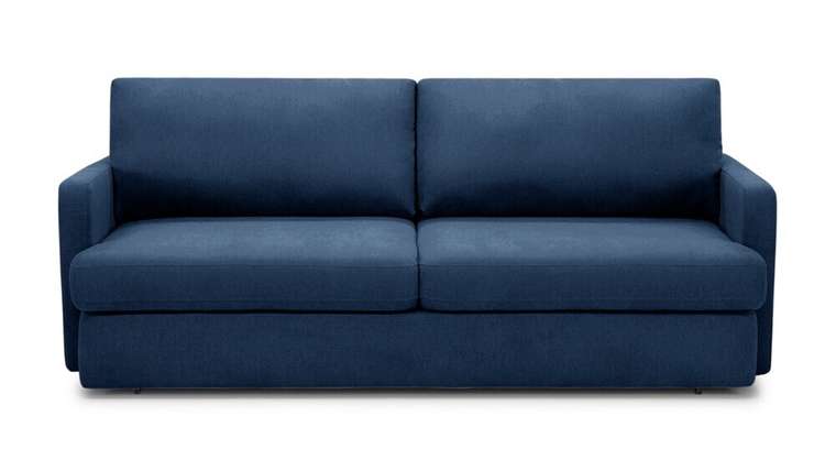 Диван-кровать Стелф ЭКО темно-синего цвета