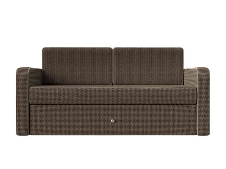 Детский диван-кровать Смарт бежево-коричневого цвета