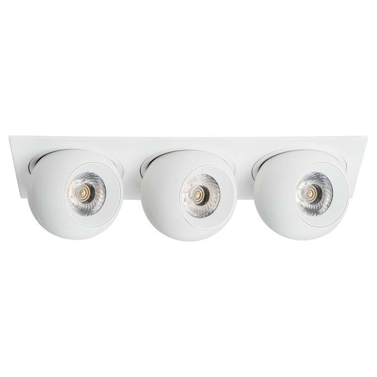 Светильник INTERO LED 9W*3 850LM*3 24G БЕЛЫЙ 3000K (217536+217062+217062+217062)