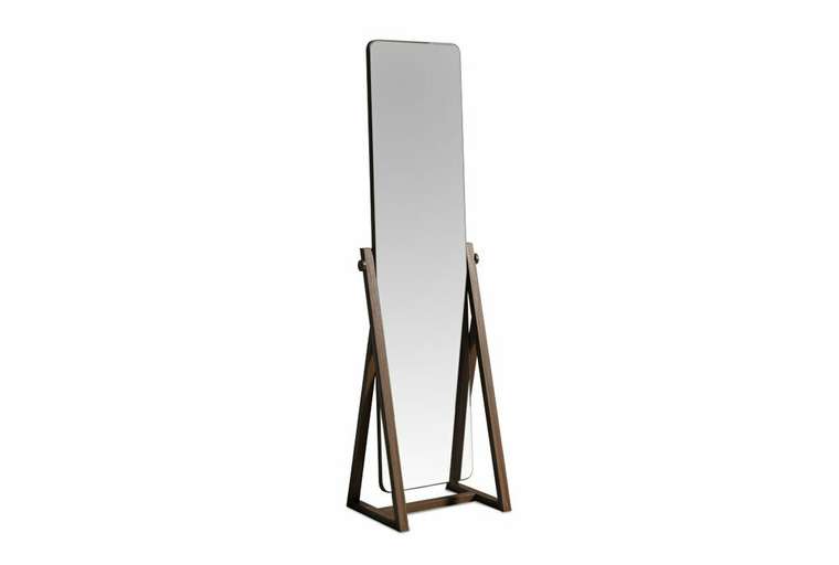 Зеркало напольное Elva на деревянной подставке 