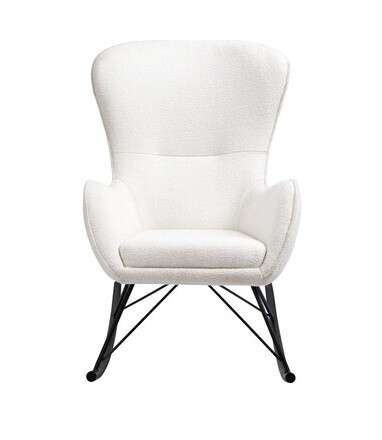 Кресло-качалка Liberto 3 белого цвета