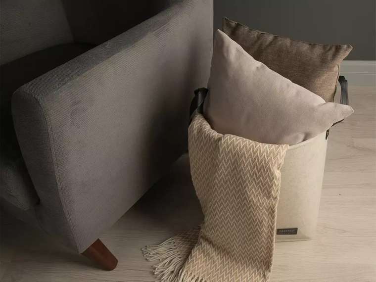 Корзина Todi Natura 36х40 бежевого цвета