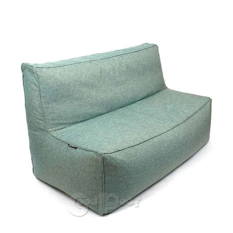 Бескаркасный диван Инфинити бирюзового цвета