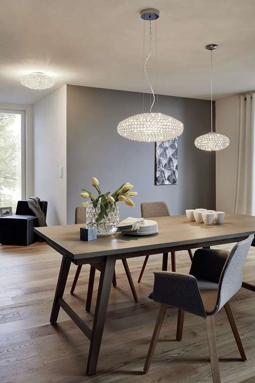 Подвесной светильник Clemente 95287 (хрусталь, цвет прозрачный)