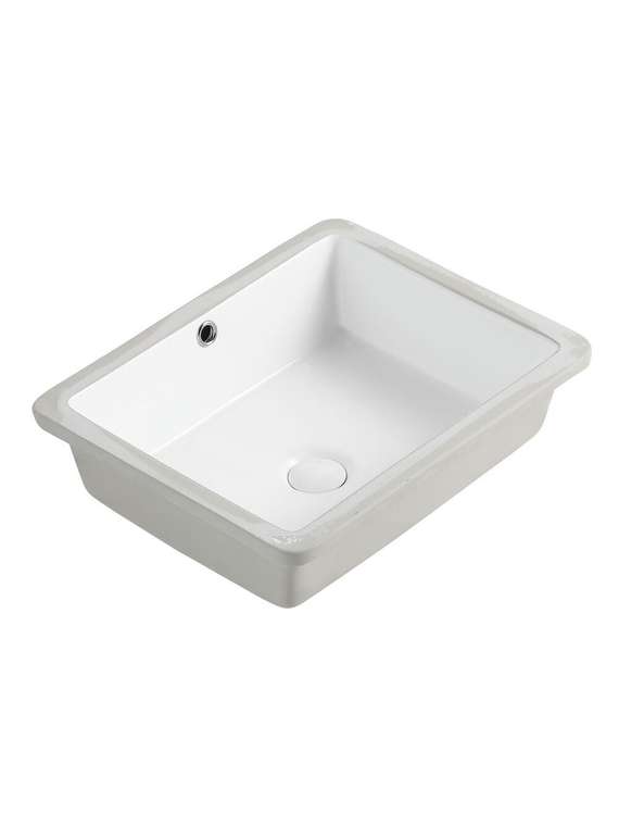 Раковина встраиваемая снизу Orange B02-500W прямоугольная 50х40 см