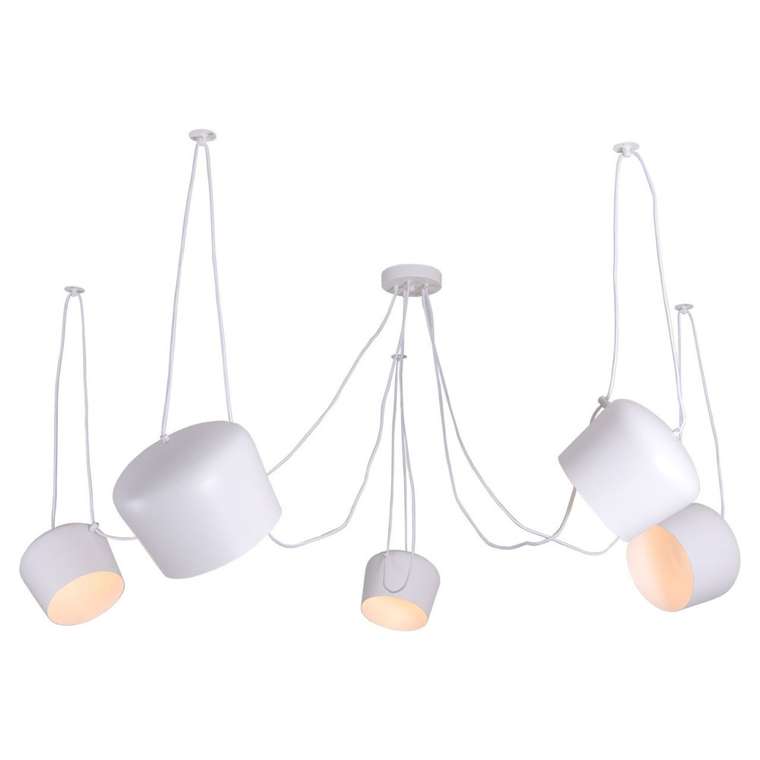 Подвесная люстра IP21 паук Lussole Loft Shirley GRLSP-8175