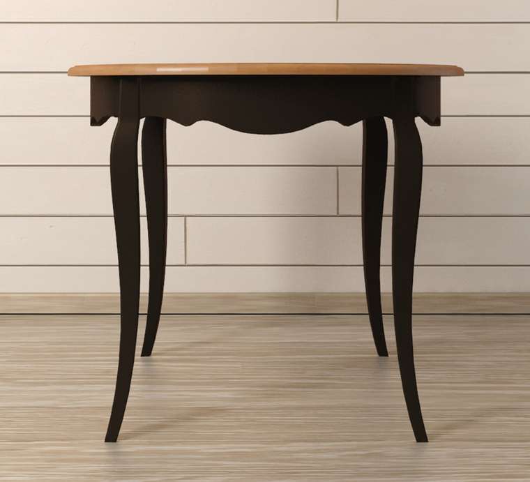 Круглый стол обеденный "Leontina Black"