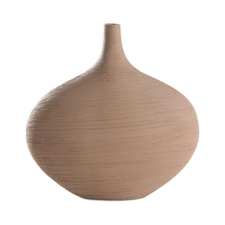 Ваза для декора Saryksu коричневого цвета