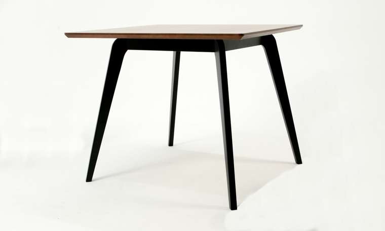 Обеденный стол Arki М 90 черно-коричневого цвета