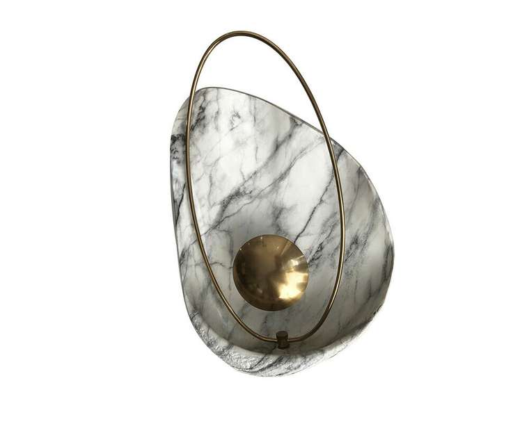 Бра Делия белый d32 h39 Led 12W (4000K)