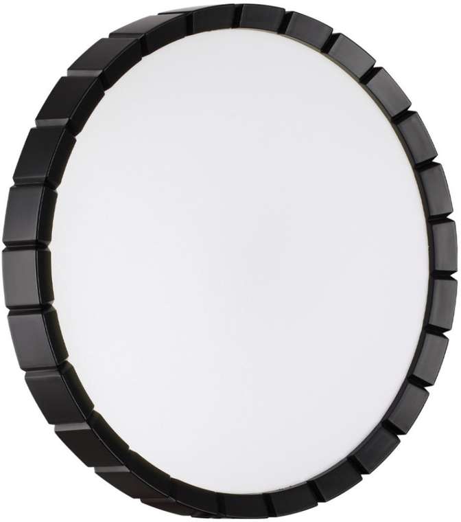 Настенно-потолочный светильник Sonex Atabi Black 7649/CL PALE SN пластик/белый/черный LED 30Вт 4000К D336 IP43