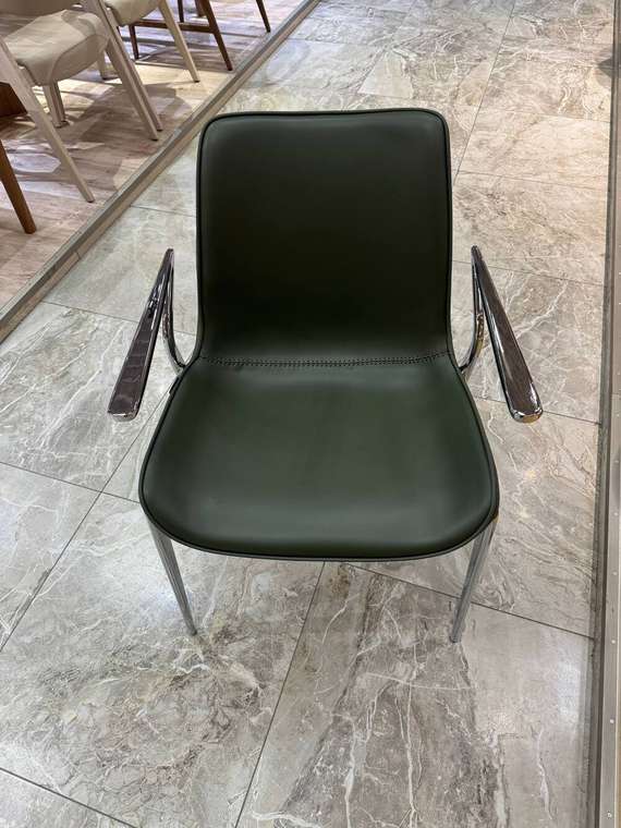 Стул Эссен зеленого цвета