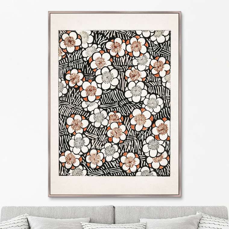 Репродукция картины Floral pattern II, 1894г.