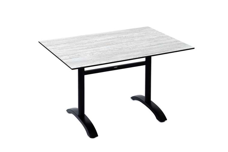 Обеденный стол Easy 2 со стальным основанием 