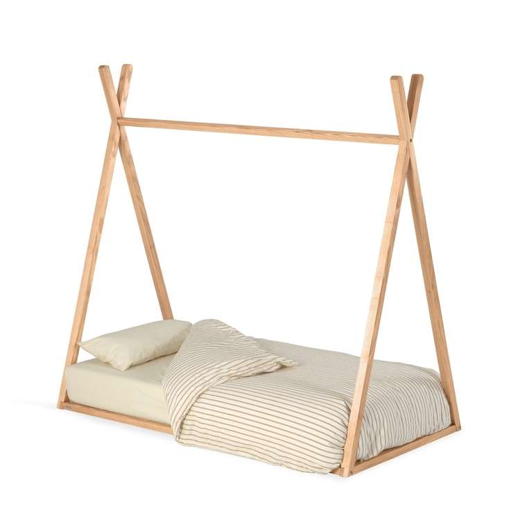 Детская кроватка Maralis 70x140 из ясеня в виде вигвама