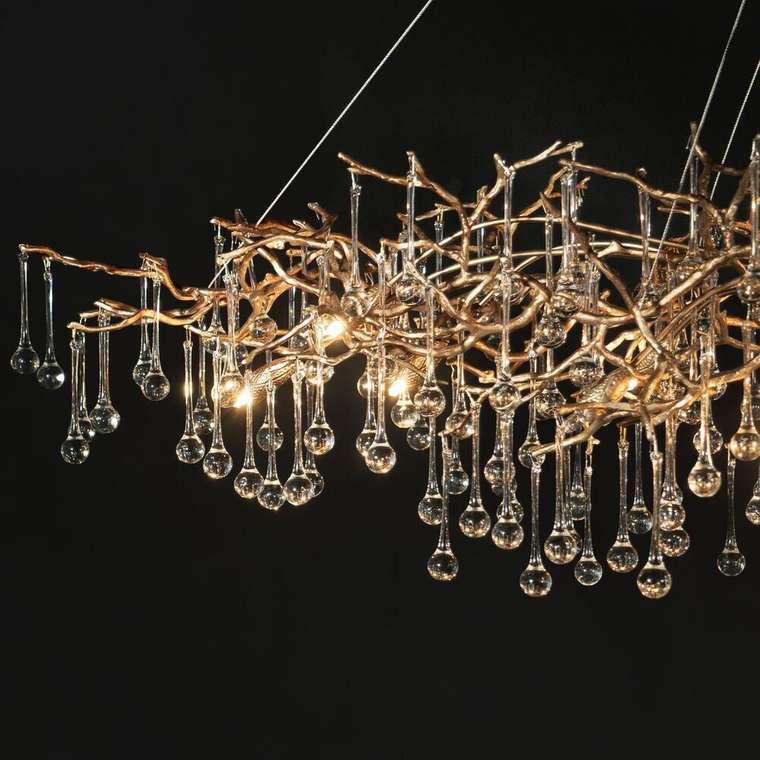 Подвесная люстра Bijout 10067/1800 GB (металл, цвет золото)