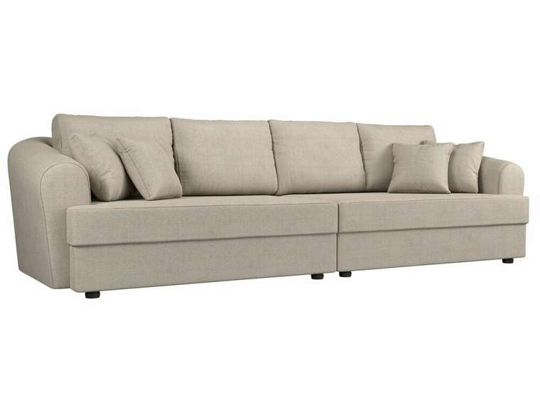 Прямой диван-кровать Милтон бежевого цвета 