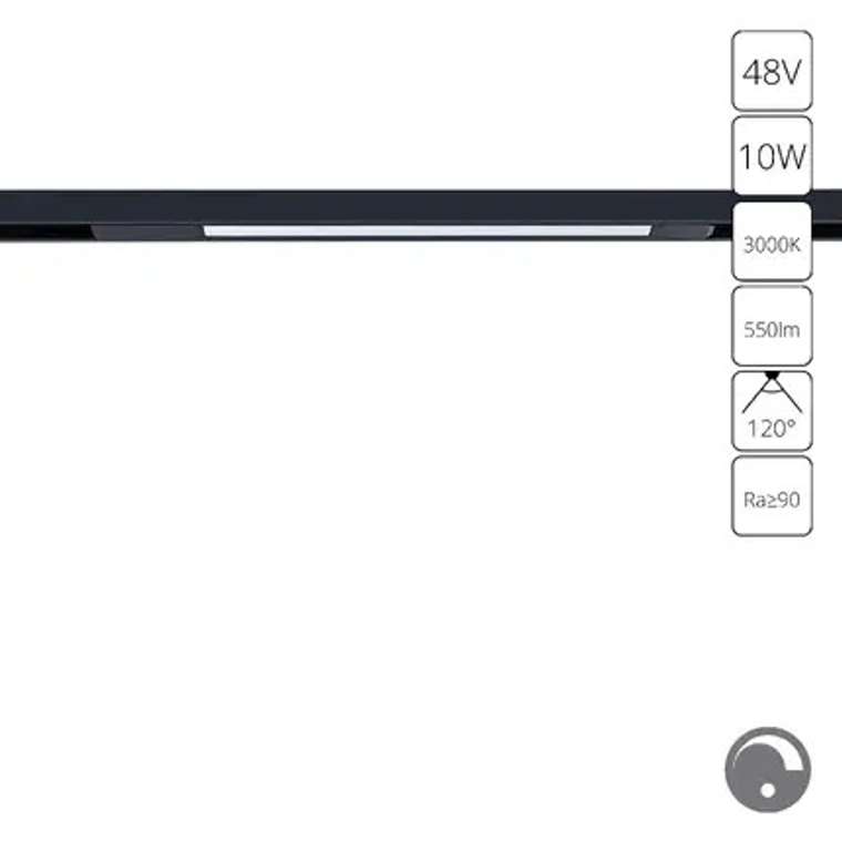 Магнитный трековый светильник Arte Lamp OPTIMA 0.1-10V A7493PL-1BK