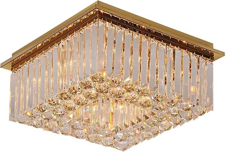 Хрустальный потолочный светильник Newport 8400 8401/80 PL gold