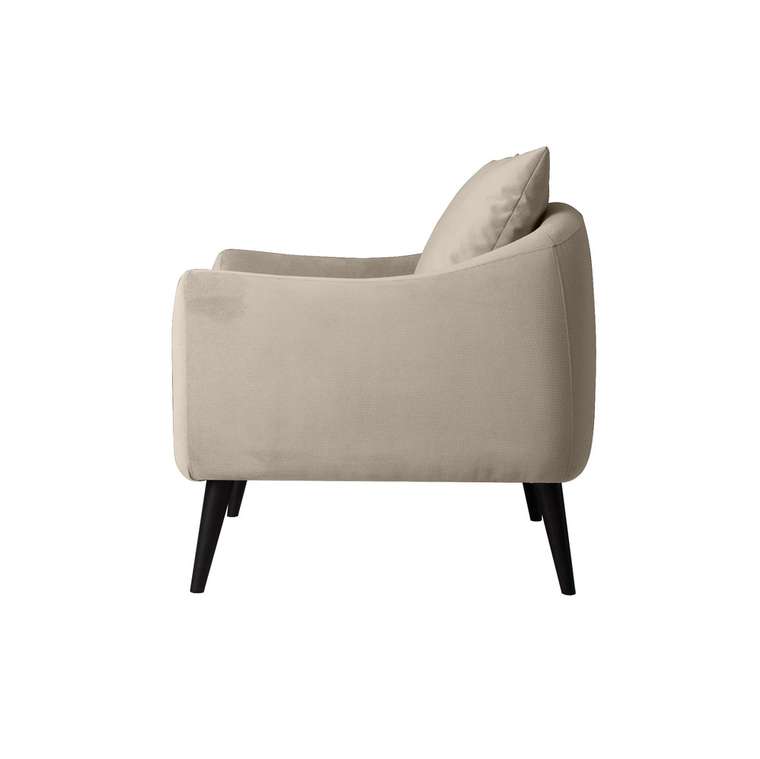 Кресло Modigliani серого цвета