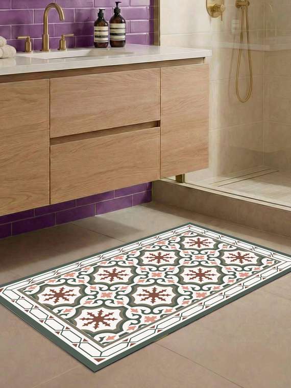 Коврик Rubber natte 50x80 бежевого цвета