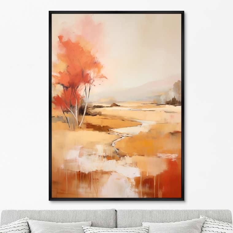 Репродукция картины Landscape Collection, Autumn, No 1, 2024г.