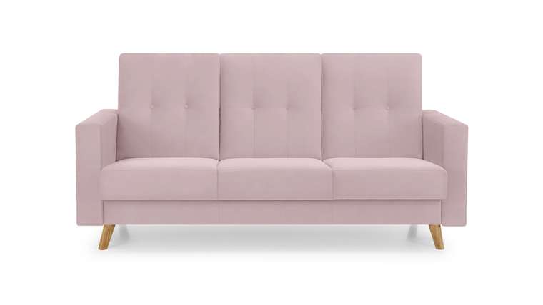 Диван-кровать Хьюстон Лайт светло-розового цвета