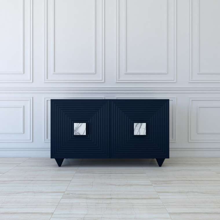 Комод с мраморными ручками Trento