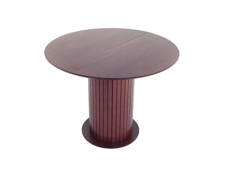 Раздвижной обеденный стол Пурр К 110 цвета орех