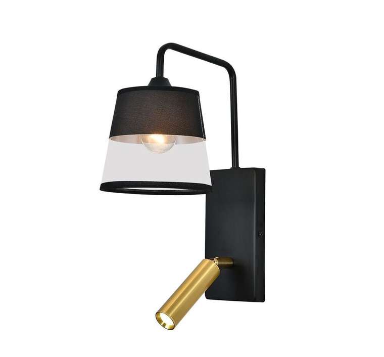 Бра Comfy 598/1A Black/Brass (цвет разноцветный)