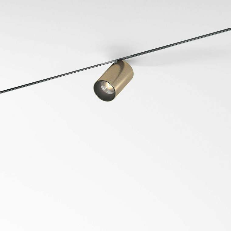 Трековый светильник 5W 3000K латунь/черный 85202/01 Mini Magnetic