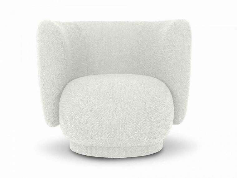 Кресло Lucca вращающееся белого цвета