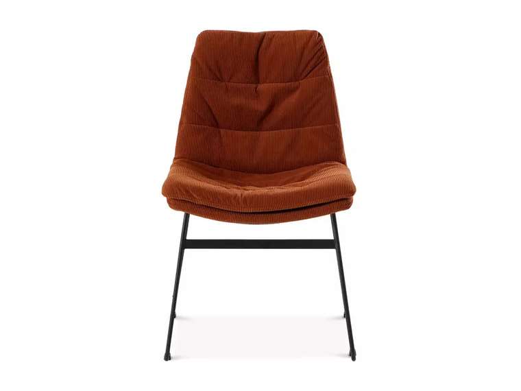Cтул Vitra терракотового цвета