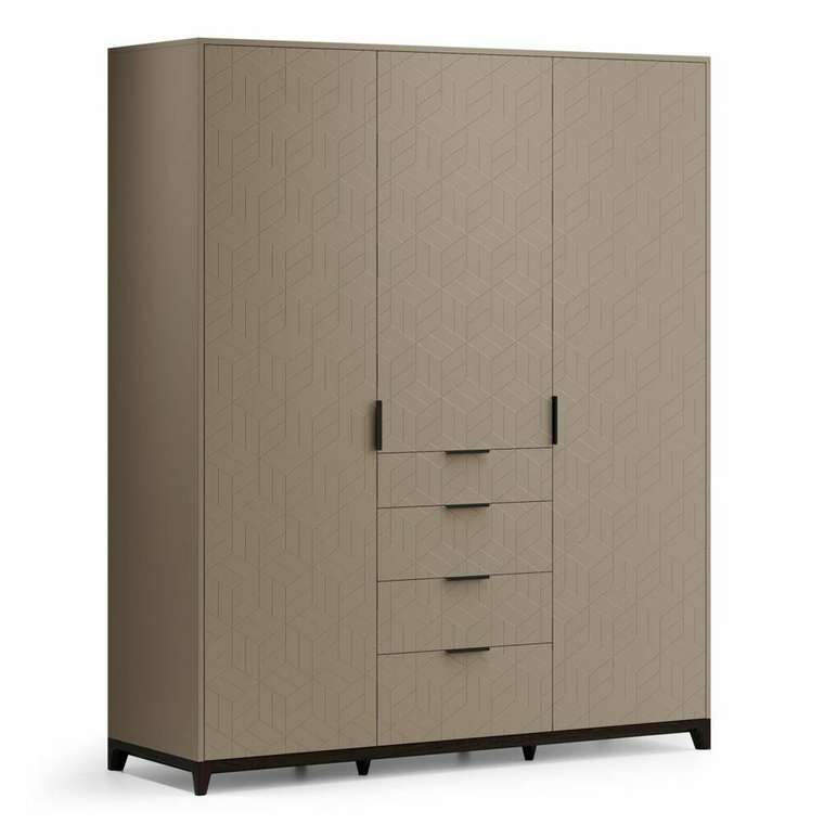 Шкаф Case CS226 бежевого цвета