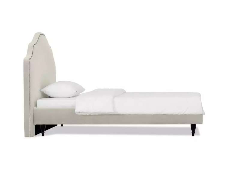Кровать Princess II L 120х200 светло-серого цвета
