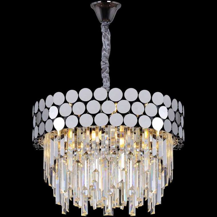 Хрустальная люстра 77378-0.3-500 CH (хрусталь, цвет прозрачный)