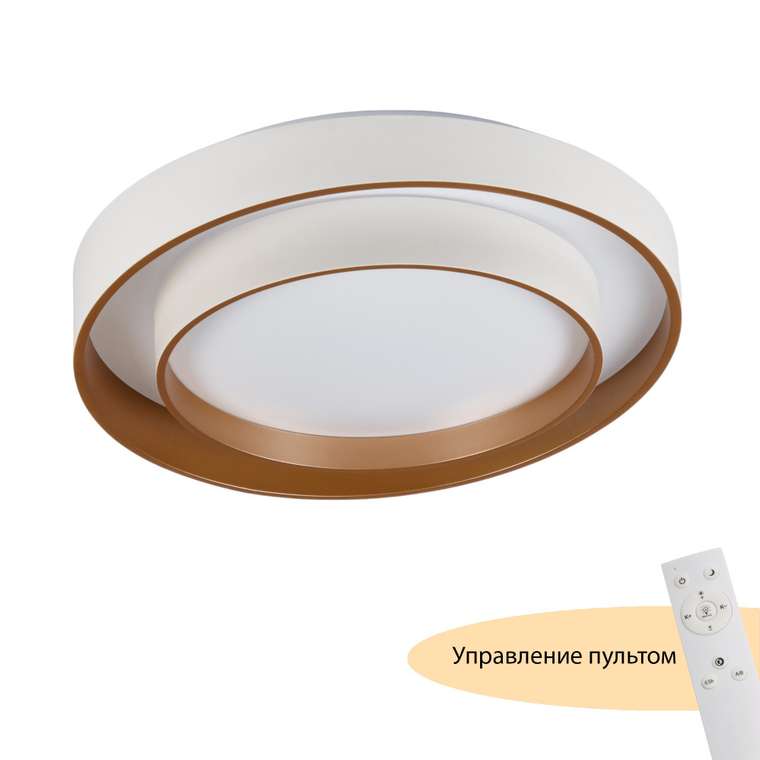 Потолочный светодиодный светильник круглый с пультом MyFar Rhea MR9161-CL